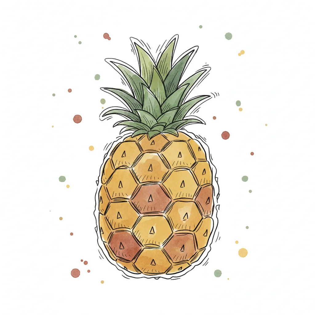 Bild zu Ananas