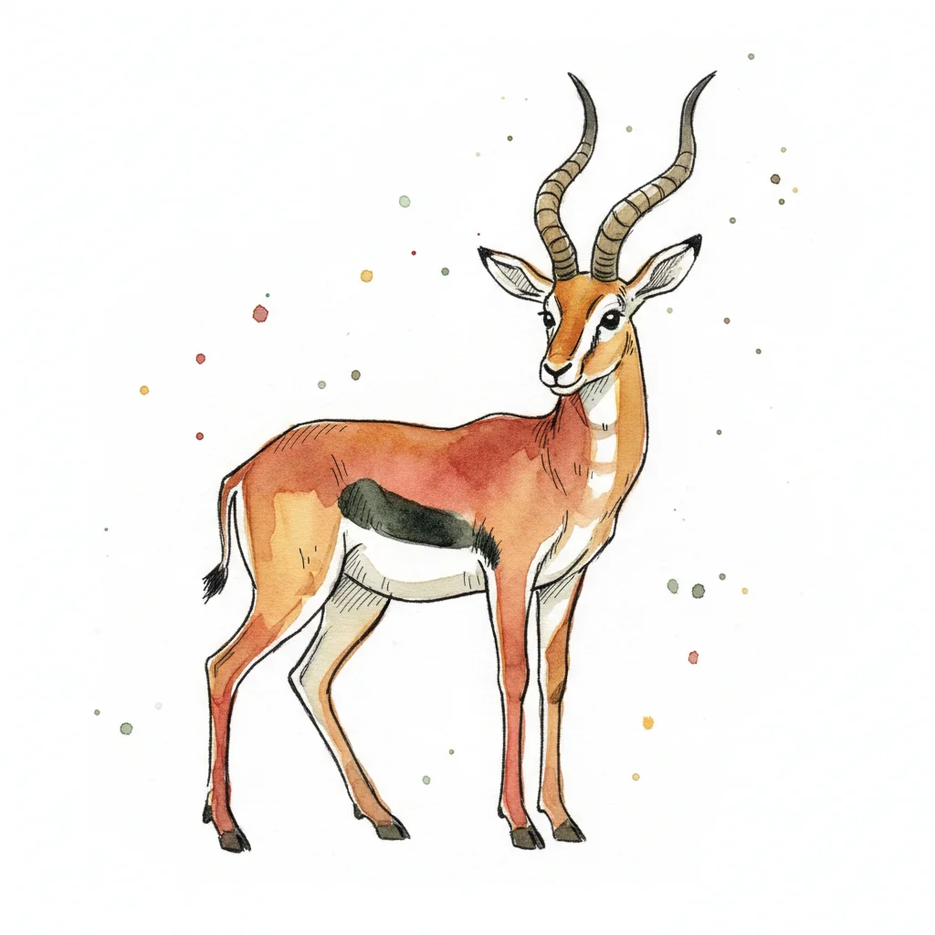 Bild zu Antilope