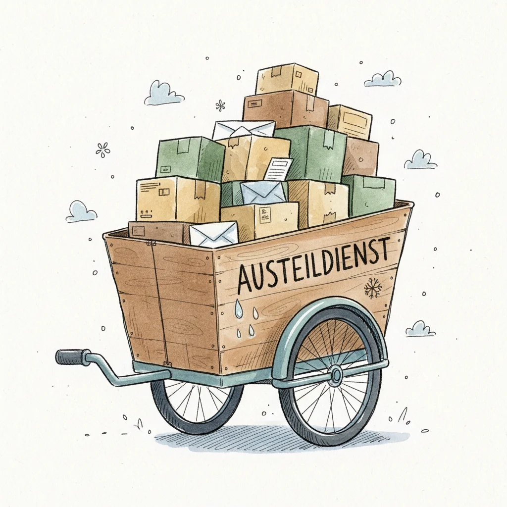 Bild zu Austeildienst