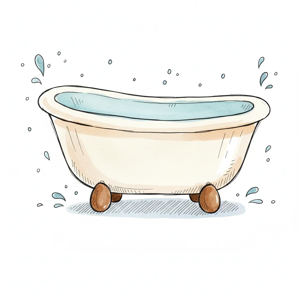 Bild zu Badewanne