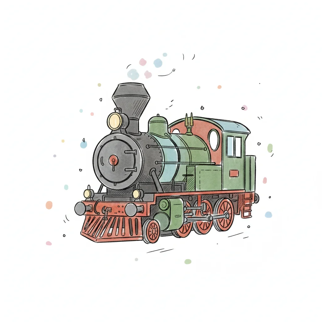 Bild zu Dampflokomotive