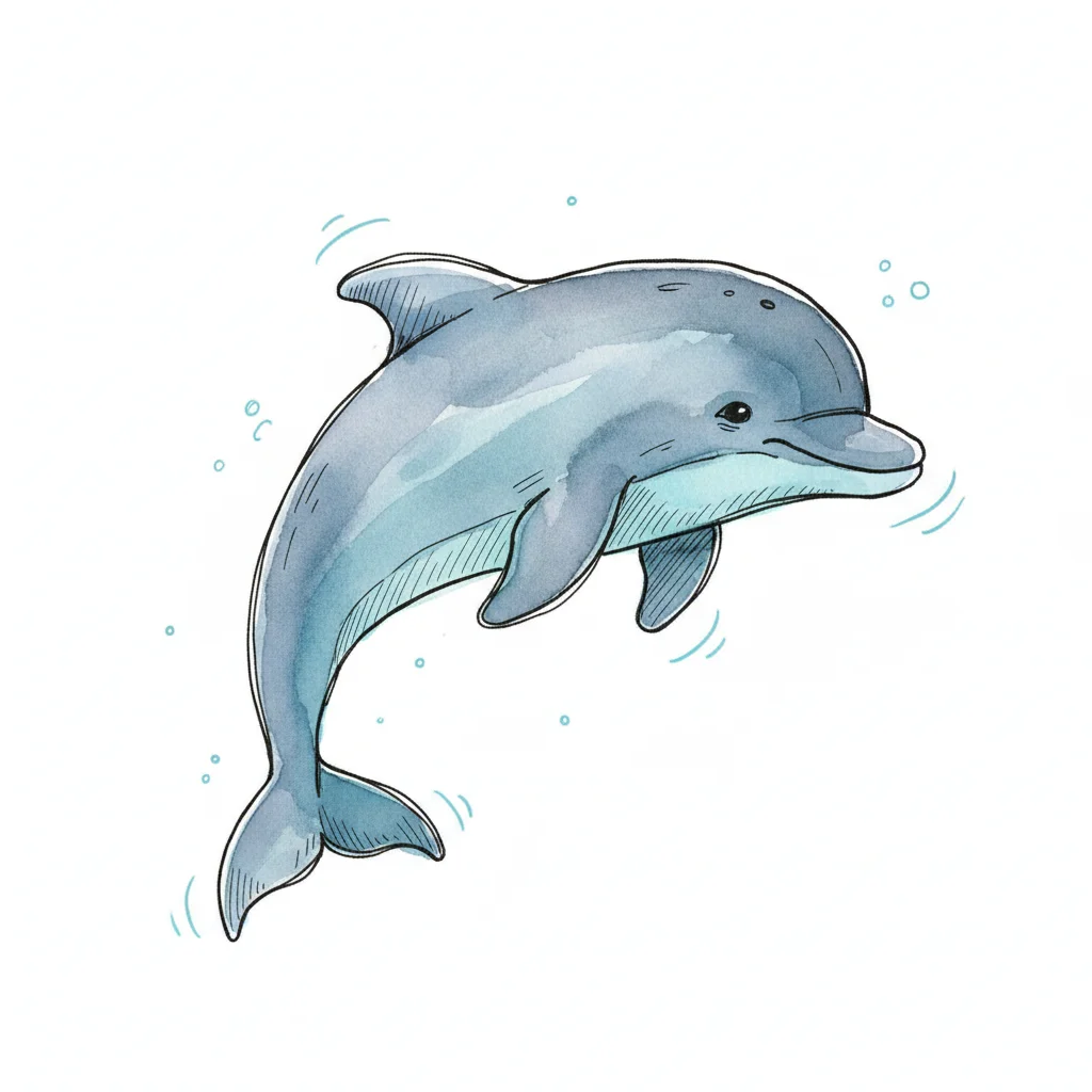 Bild zu Delfin