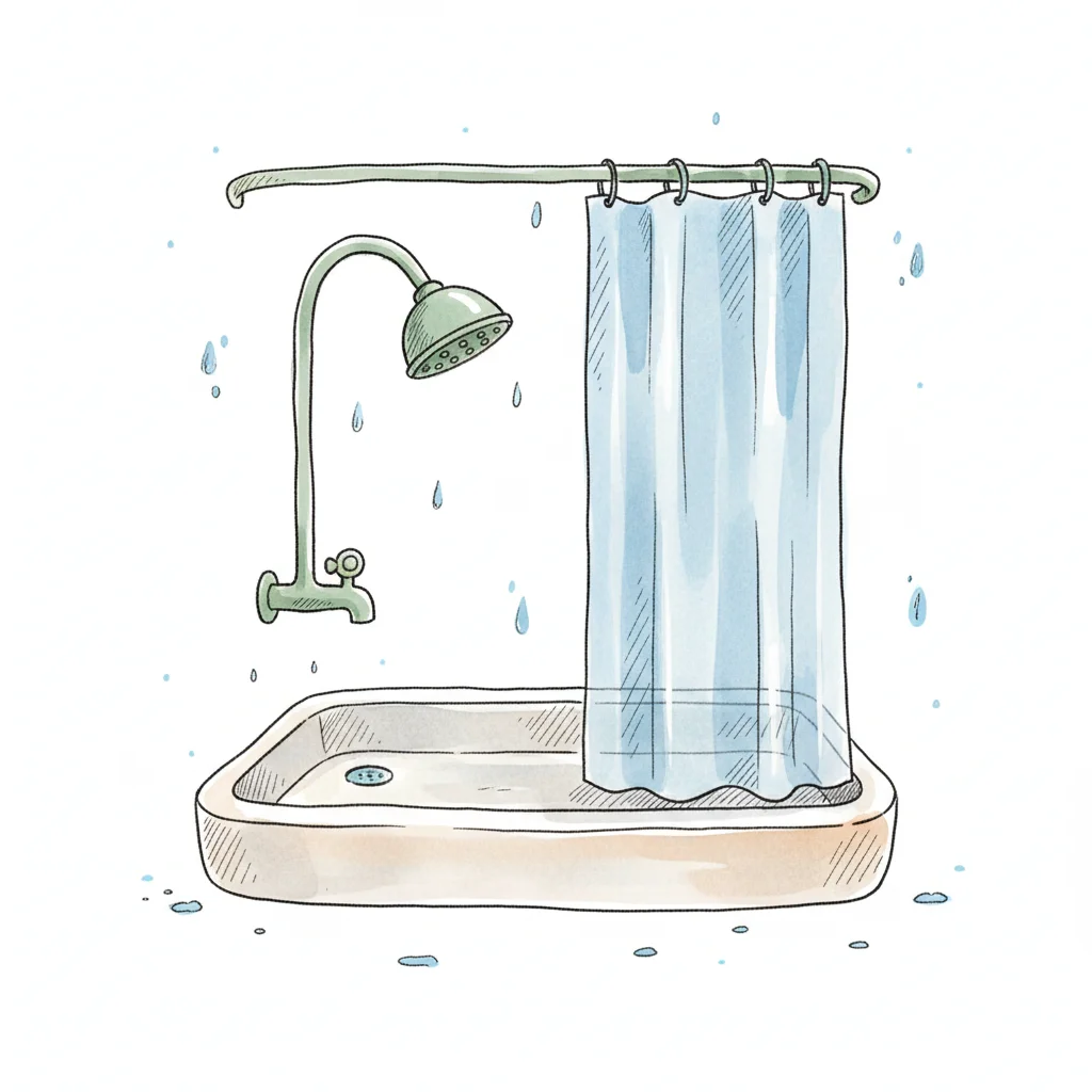Bild zu Dusche