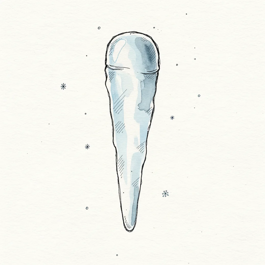 Bild zu Eiszapfen