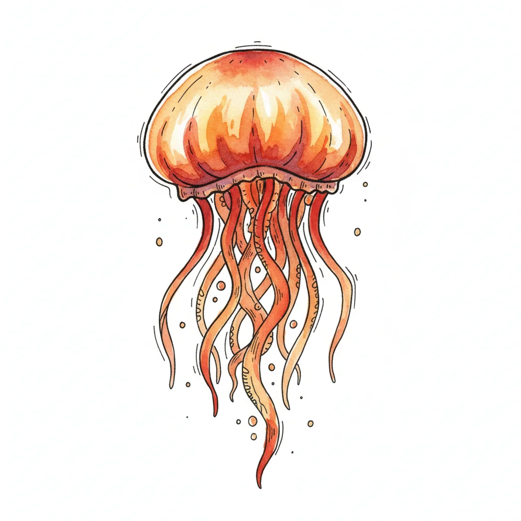 Bild zu Feuerqualle