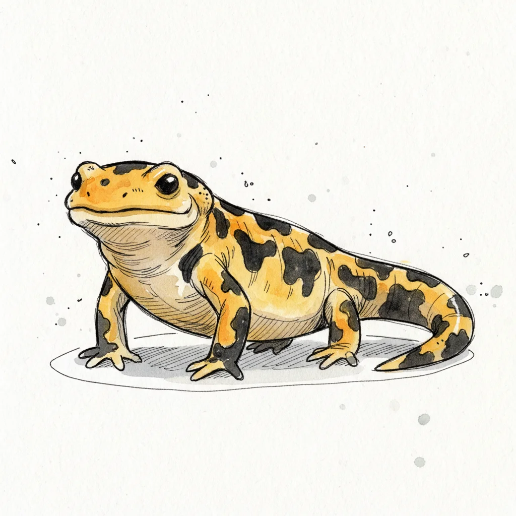 Bild zu Feuersalamander