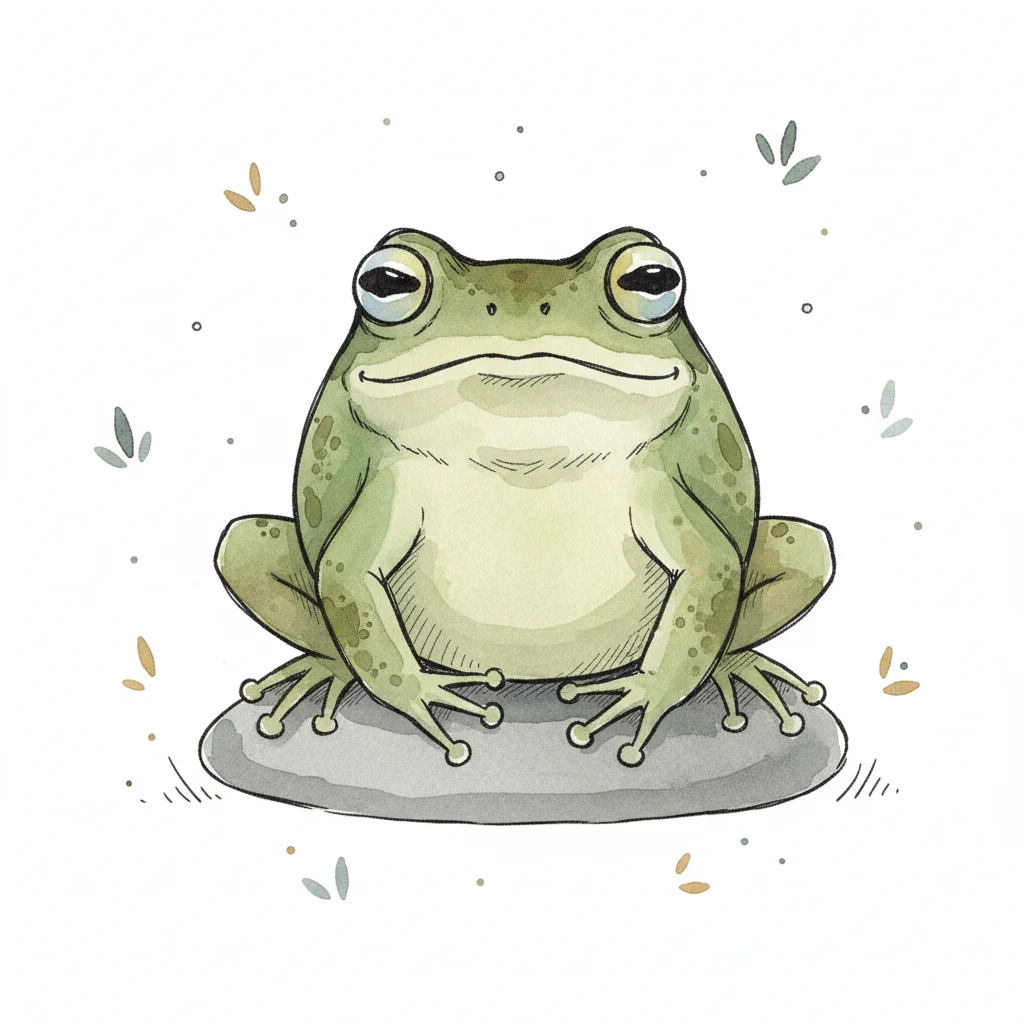 Bild zu Frosch