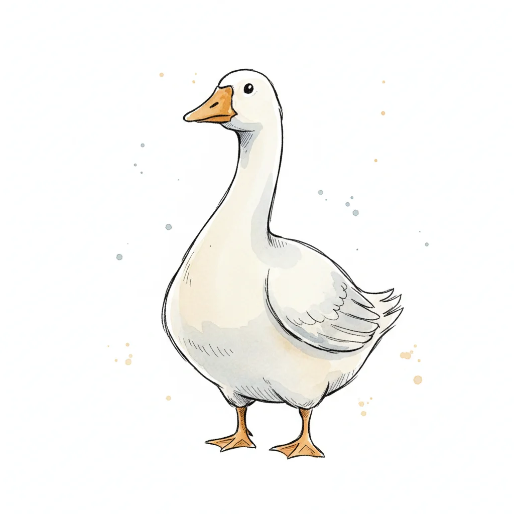 Bild zu Gans