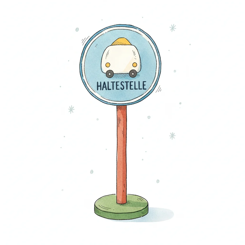 Bild zu Haltestellenschild