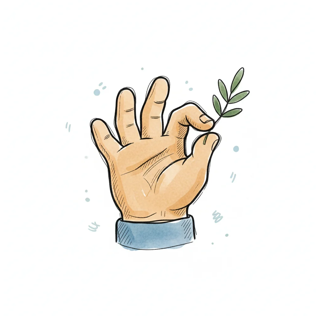 Bild zu Hand