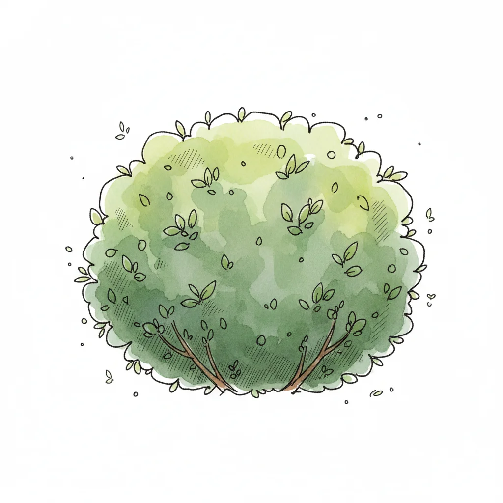 Bild zu Hecke