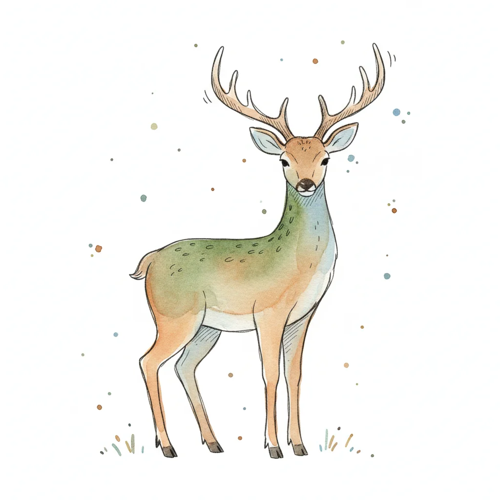 Bild zu Hirsch
