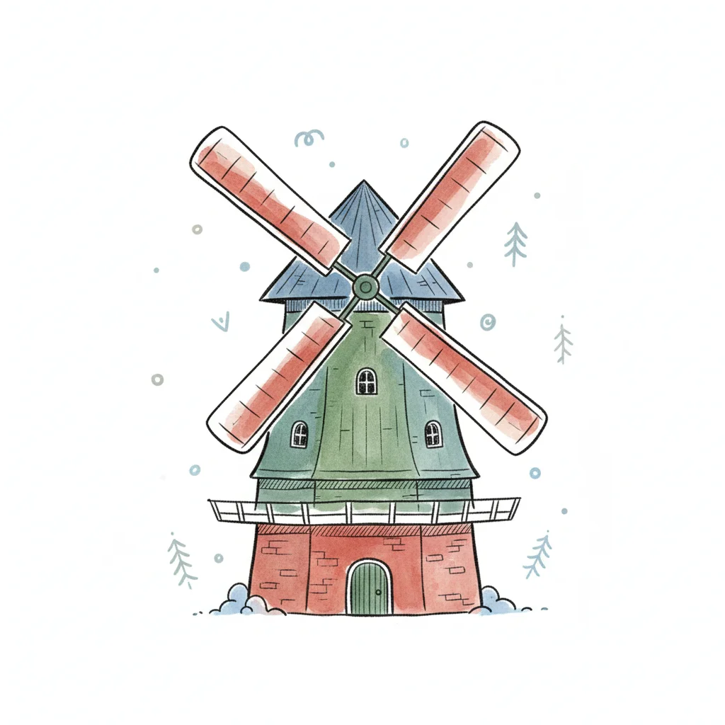 Bild zu Mühle