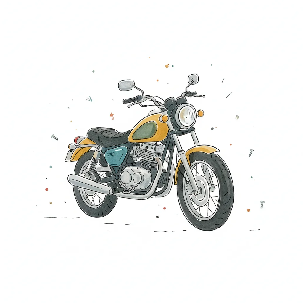 Bild zu Motorrad