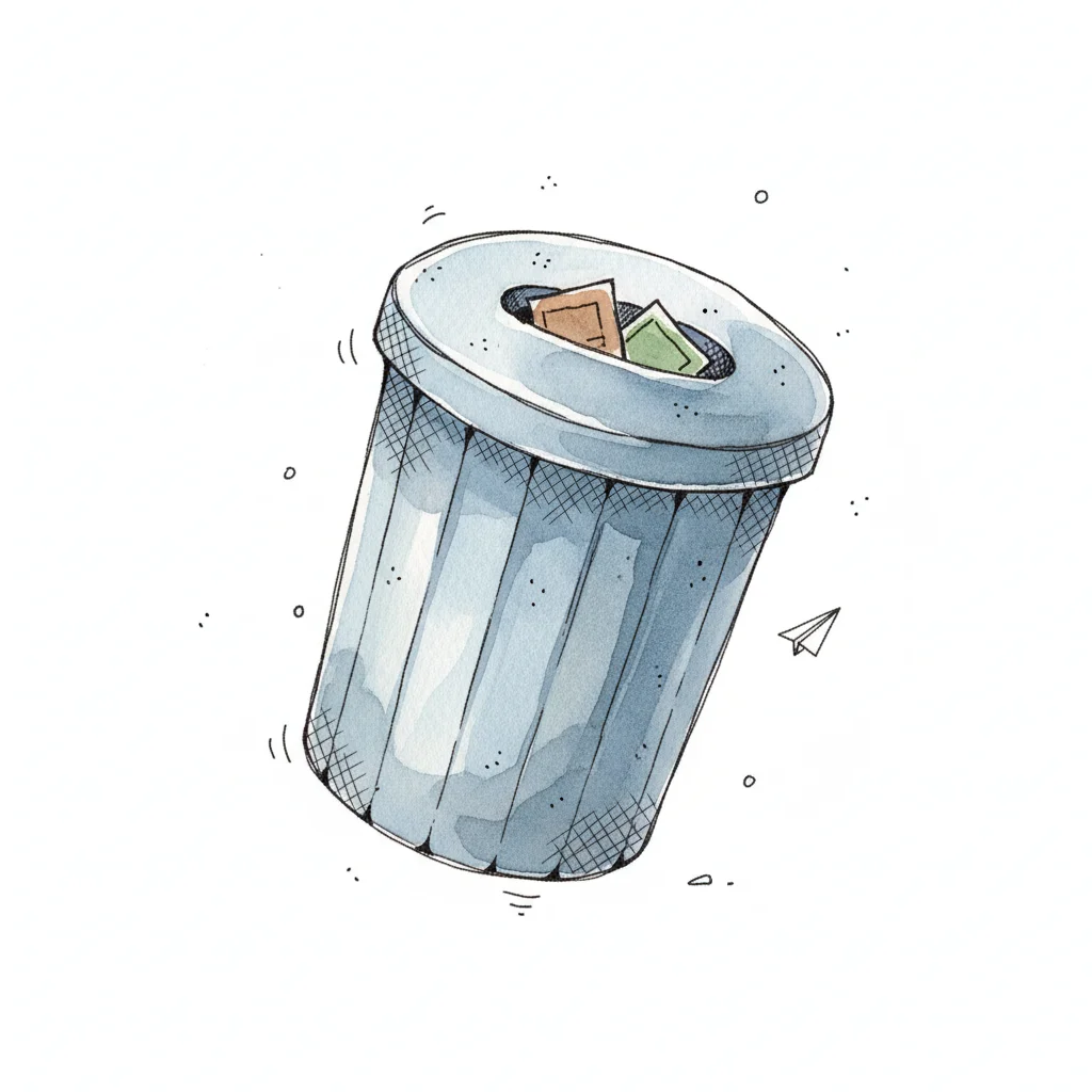 Bild zu Papiertonne