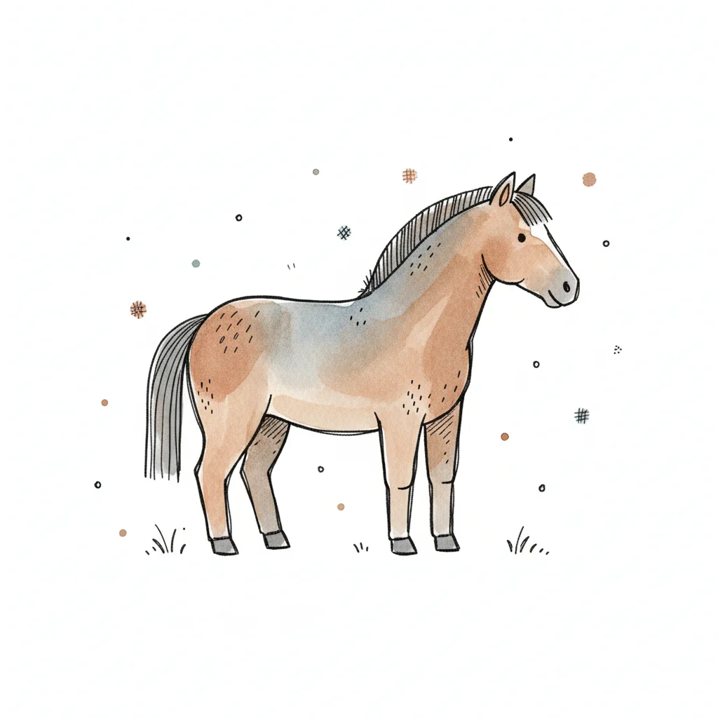 Bild zu Pferd