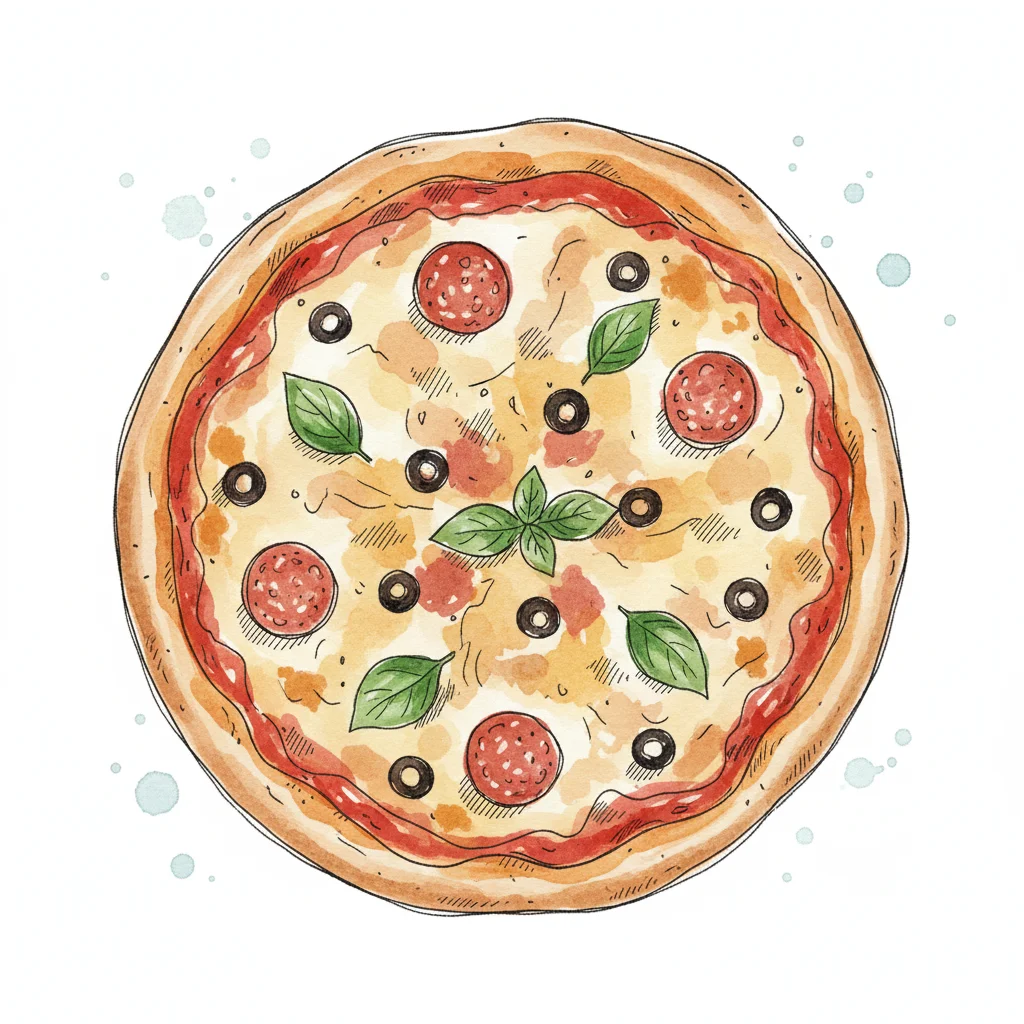 Bild zu Pizza