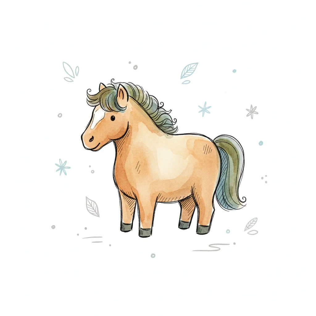 Bild zu Pony