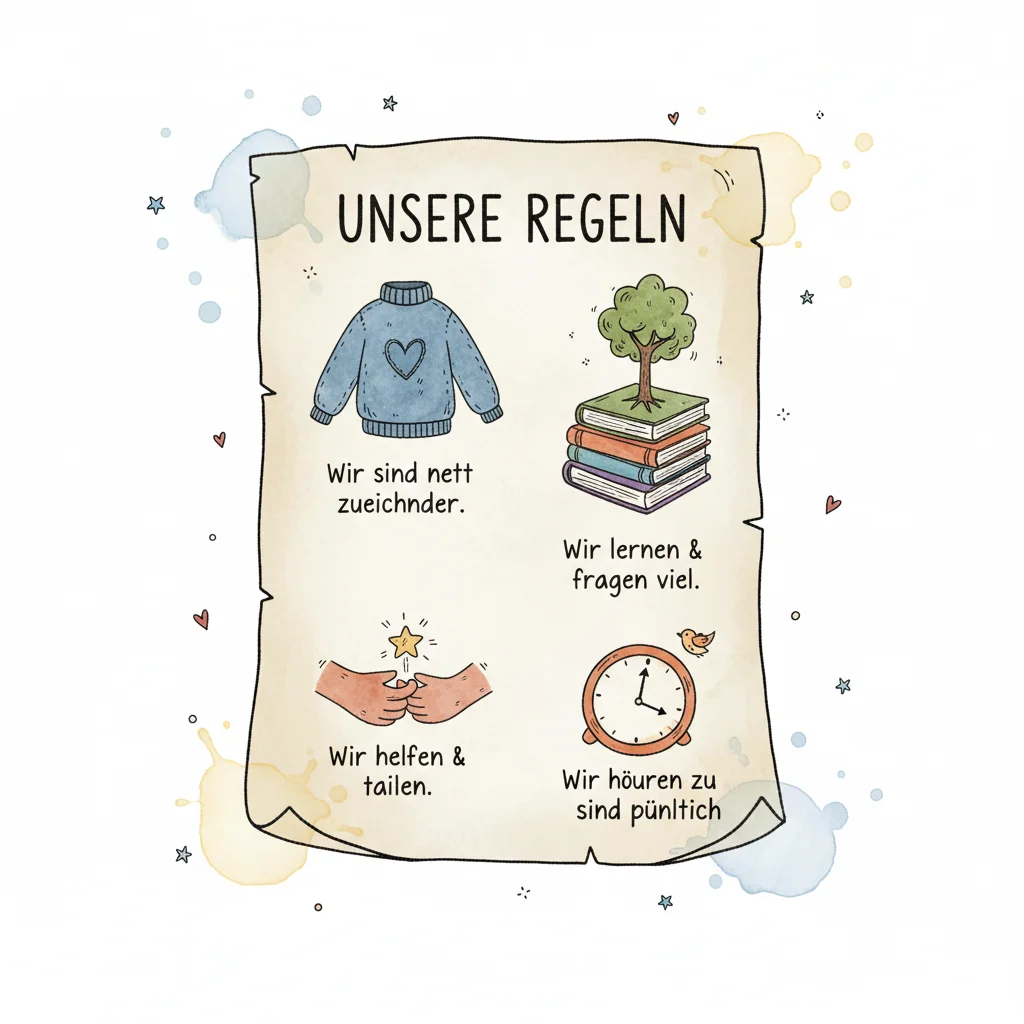 Bild zu Regelplakat