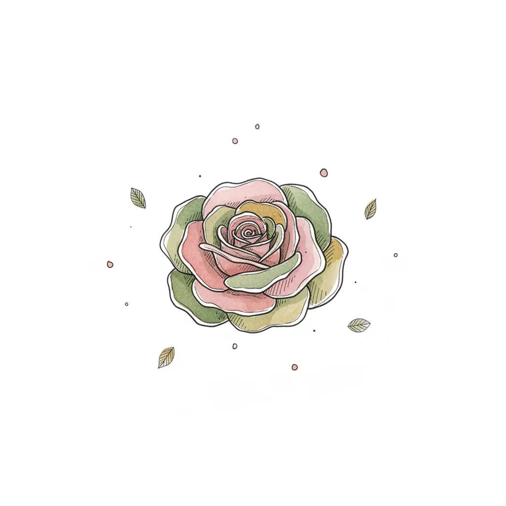 Bild zu Rose