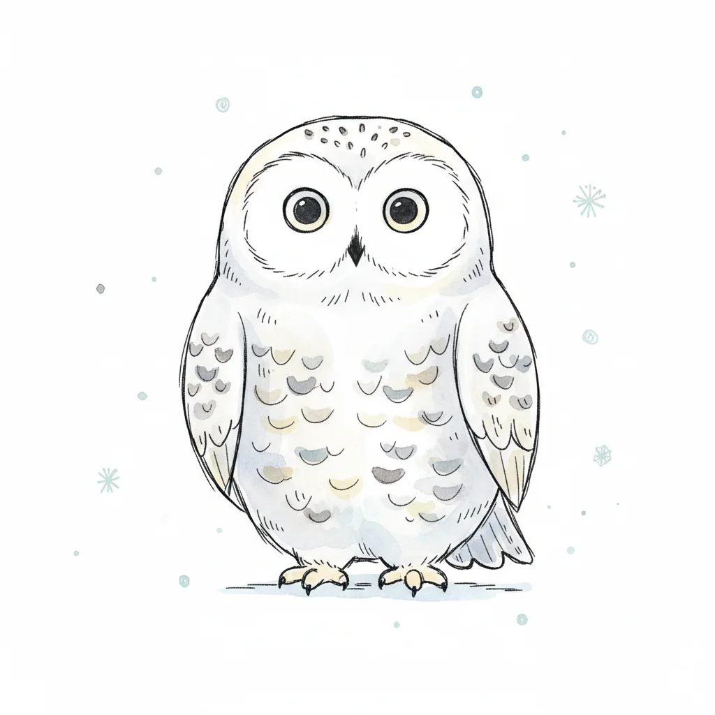 Bild zu Schneeule