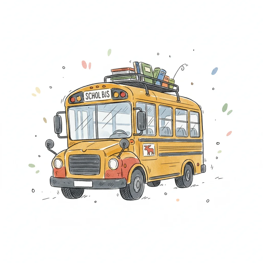 Bild zu Schulbus