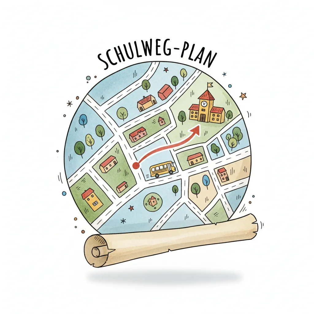 Bild zu Schulwegplan