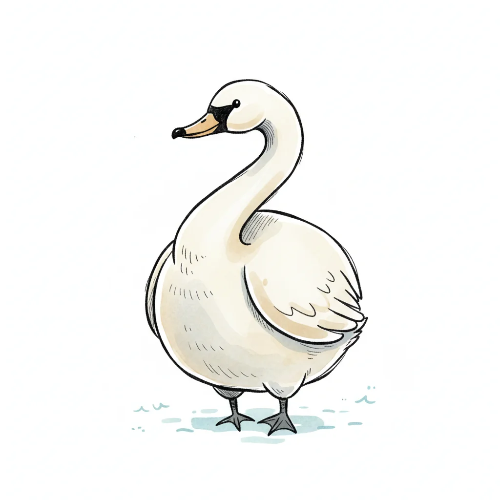 Bild zu Schwan