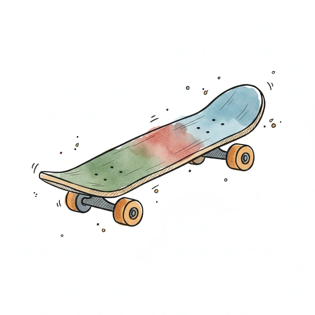 Bild zu Skateboard