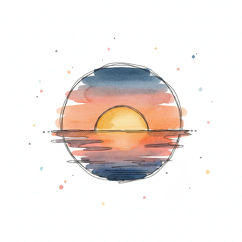 Bild zu Sonnenuntergang