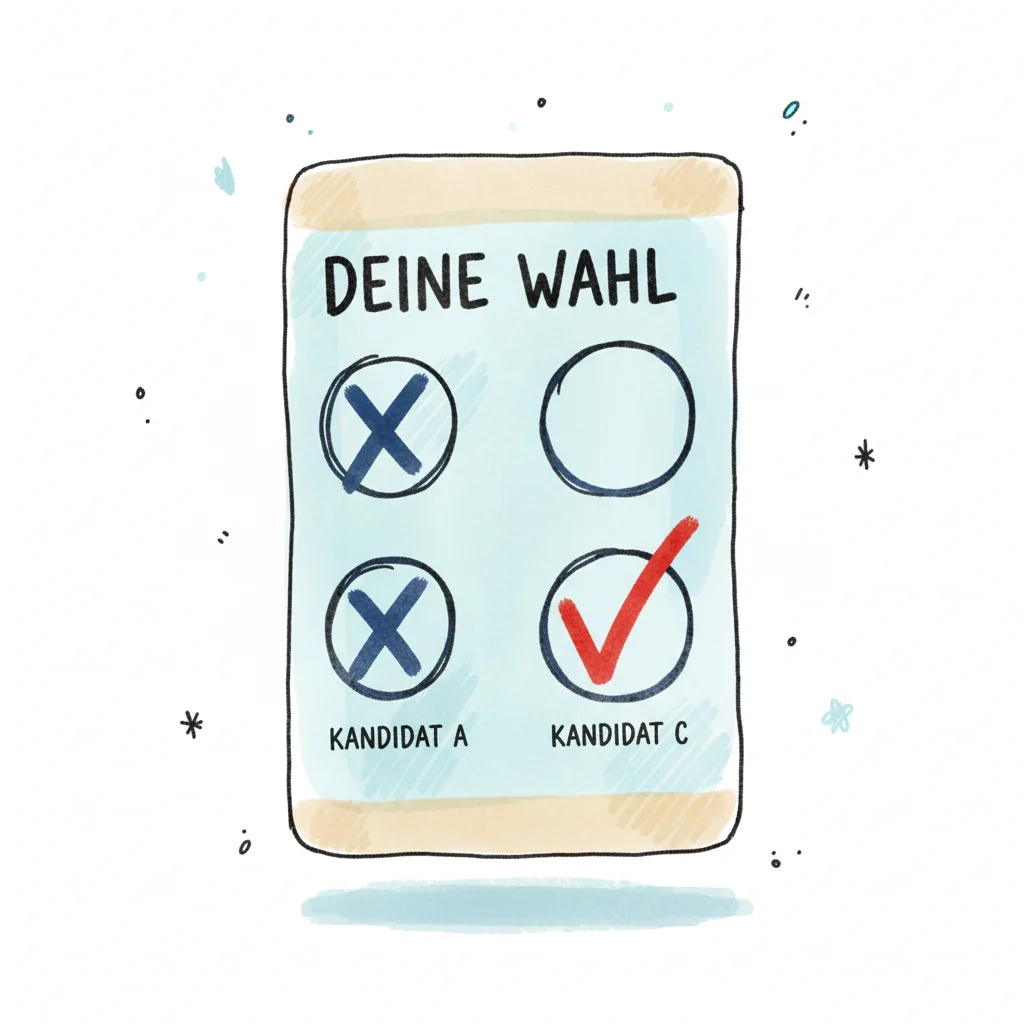 Bild zu Stimmzettel