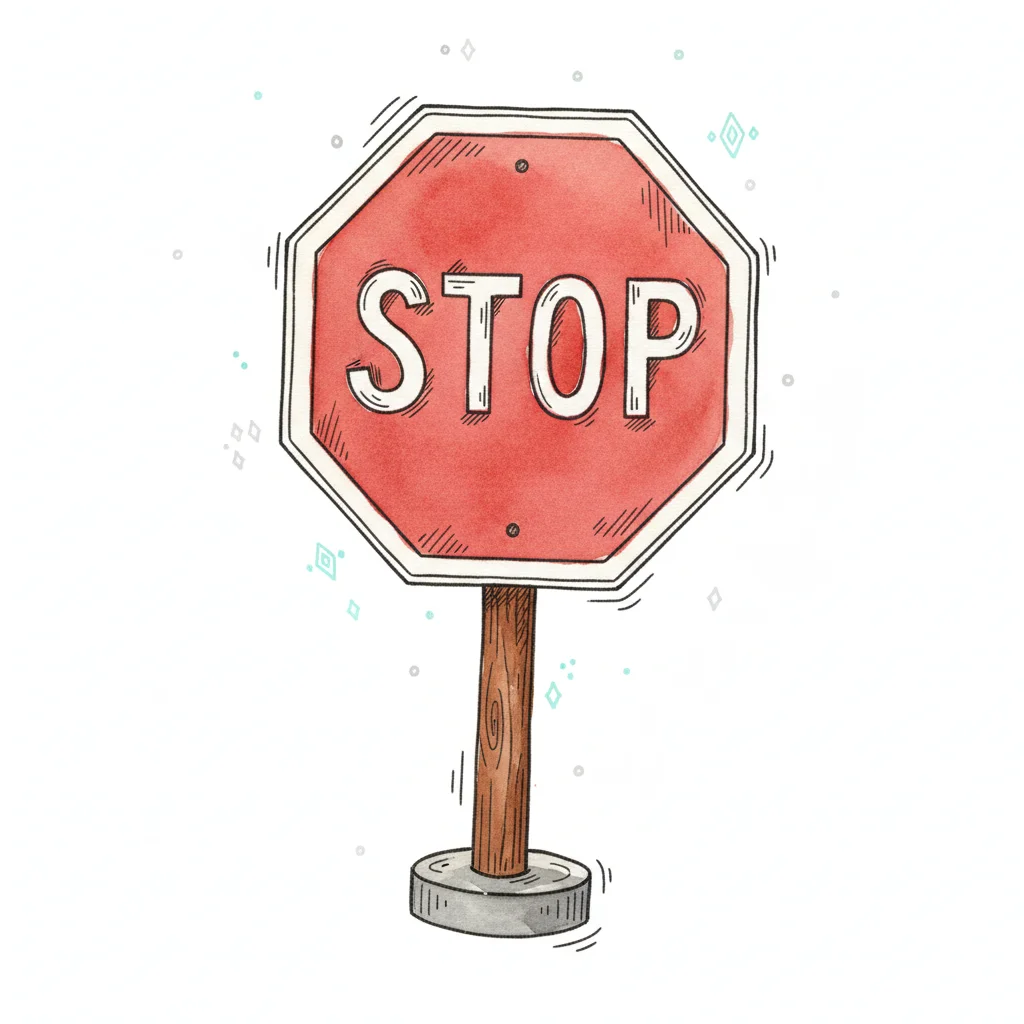 Bild zu Stoppschild