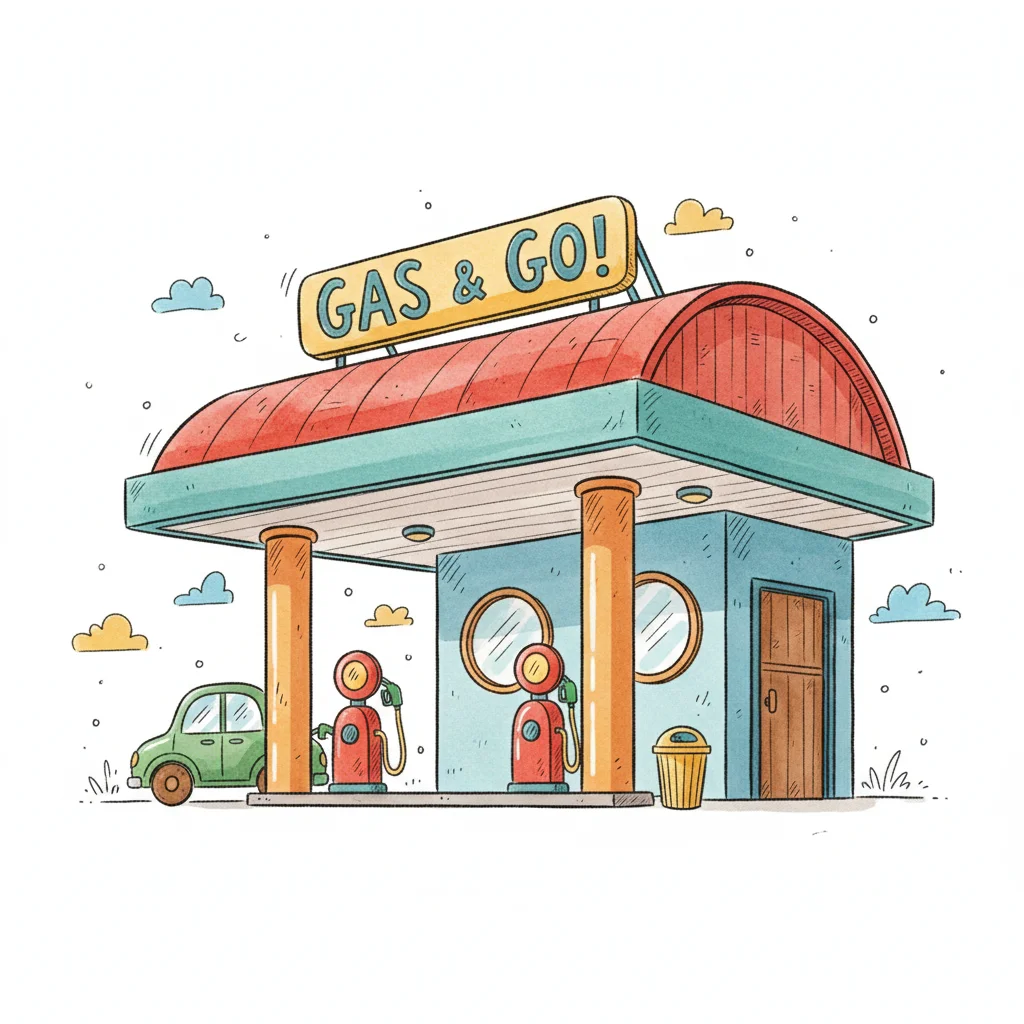 Bild zu Tankstelle