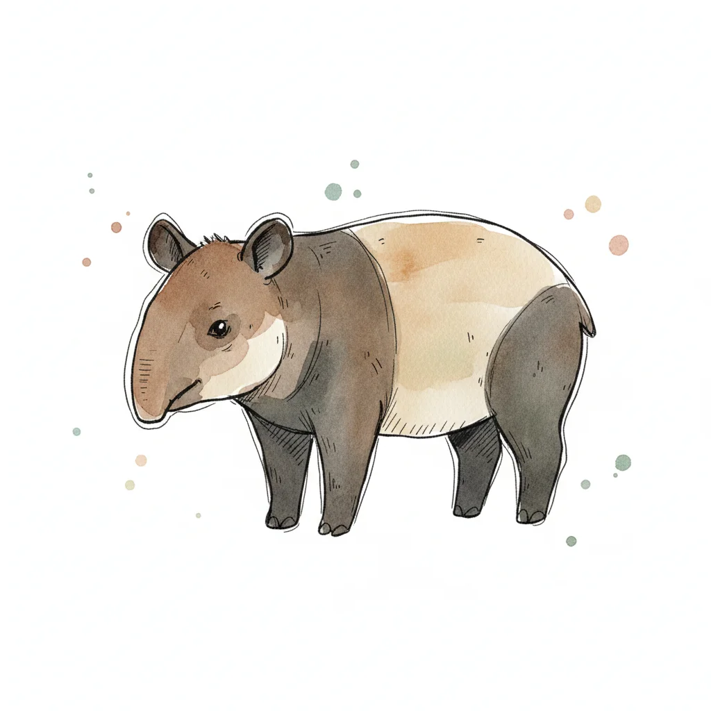 Bild zu Tapir