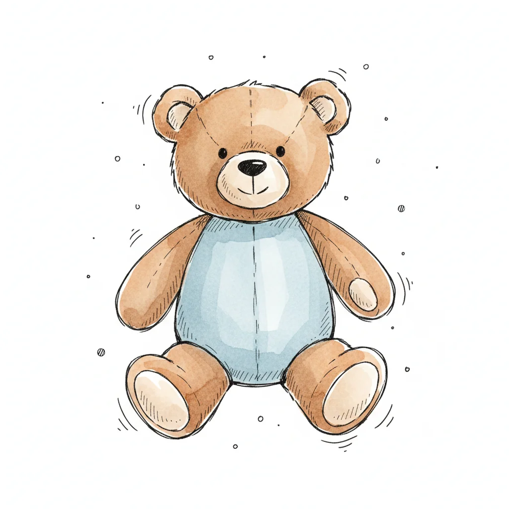 Bild zu Teddybär