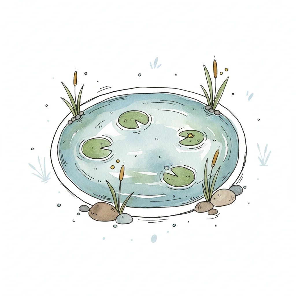 Bild zu Teich