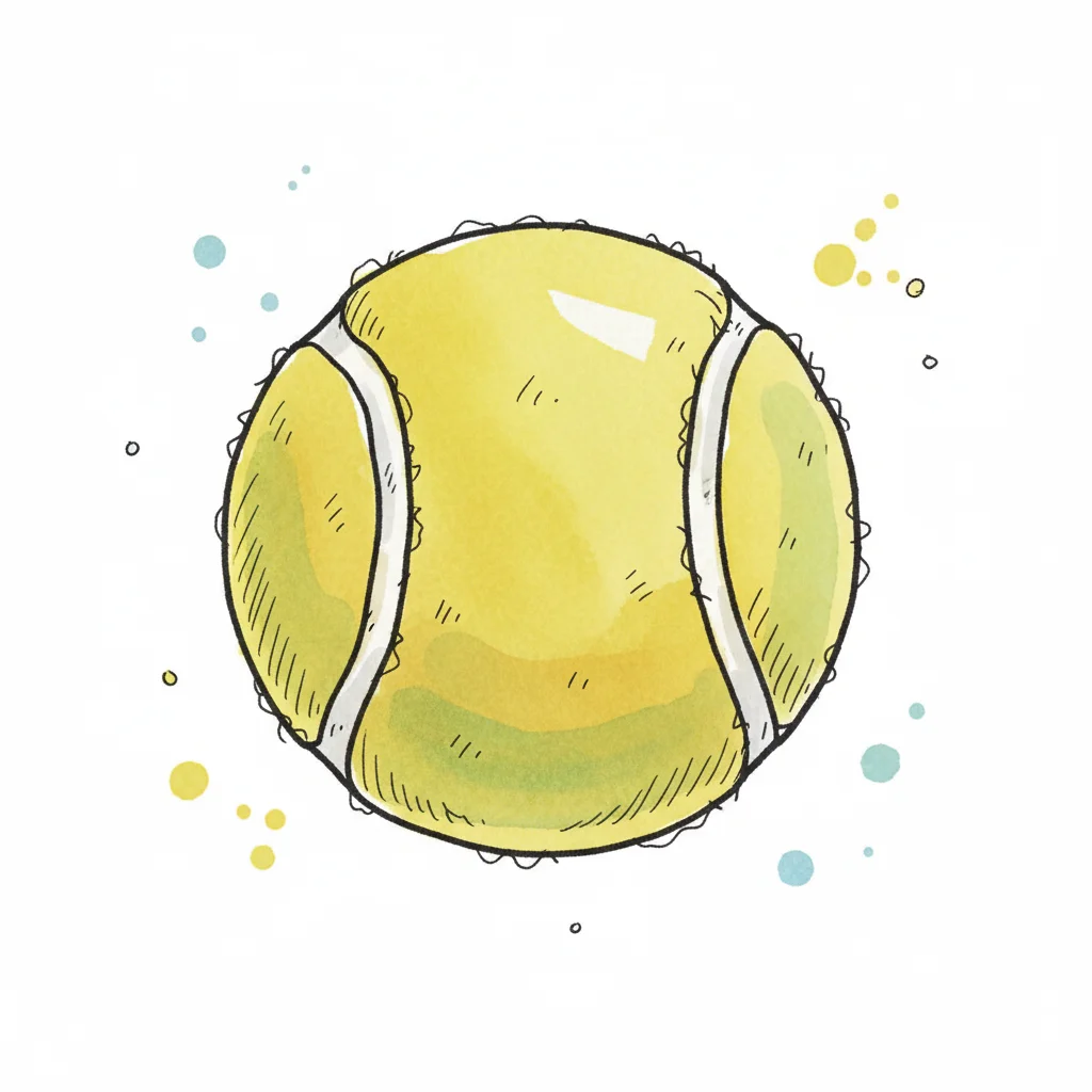 Bild zu Tennisball