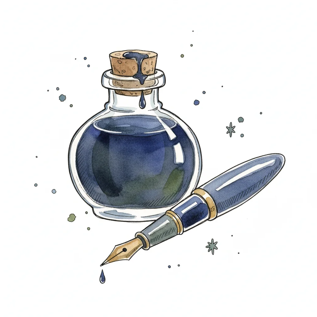 Bild zu Tinte