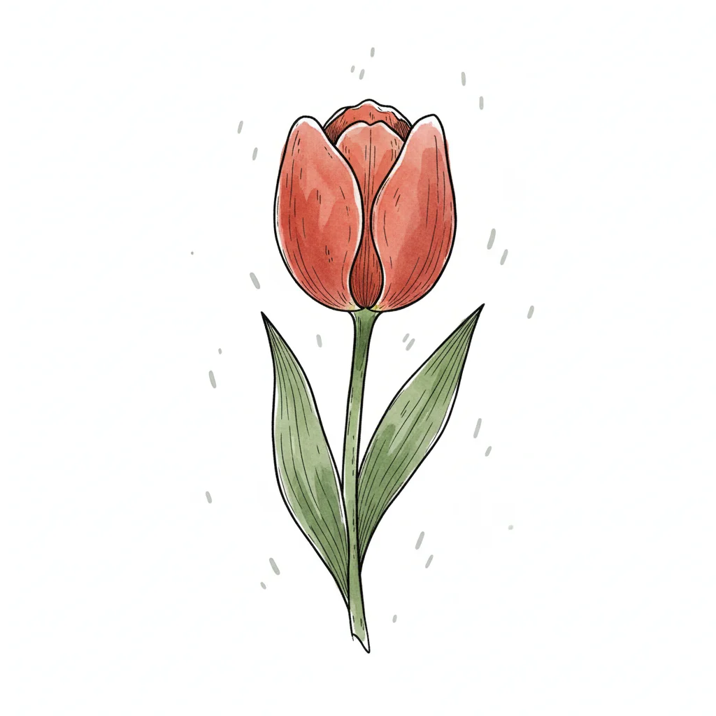 Bild zu Tulpe
