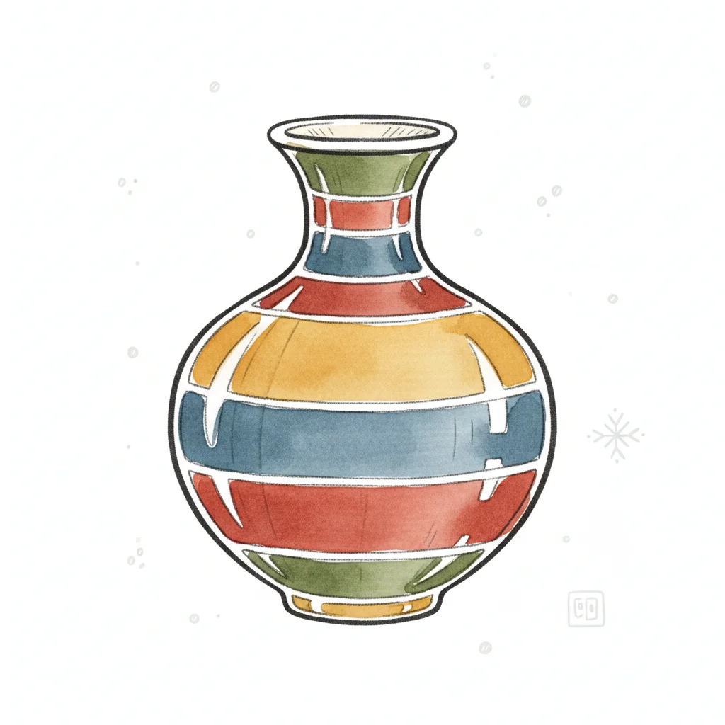 Bild zu Vase