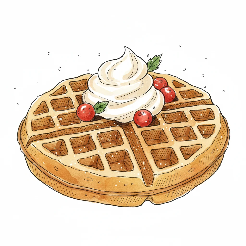 Bild zu Waffel