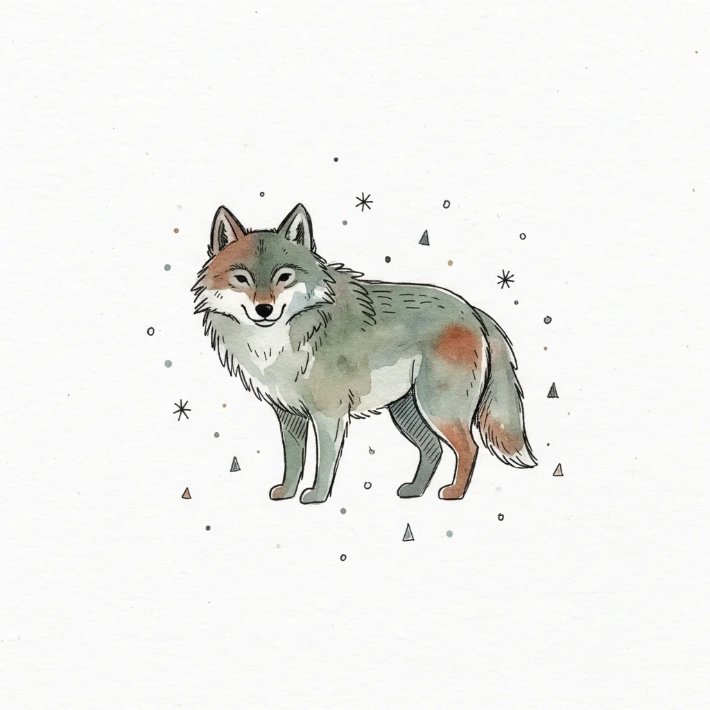 Bild zu Wolf