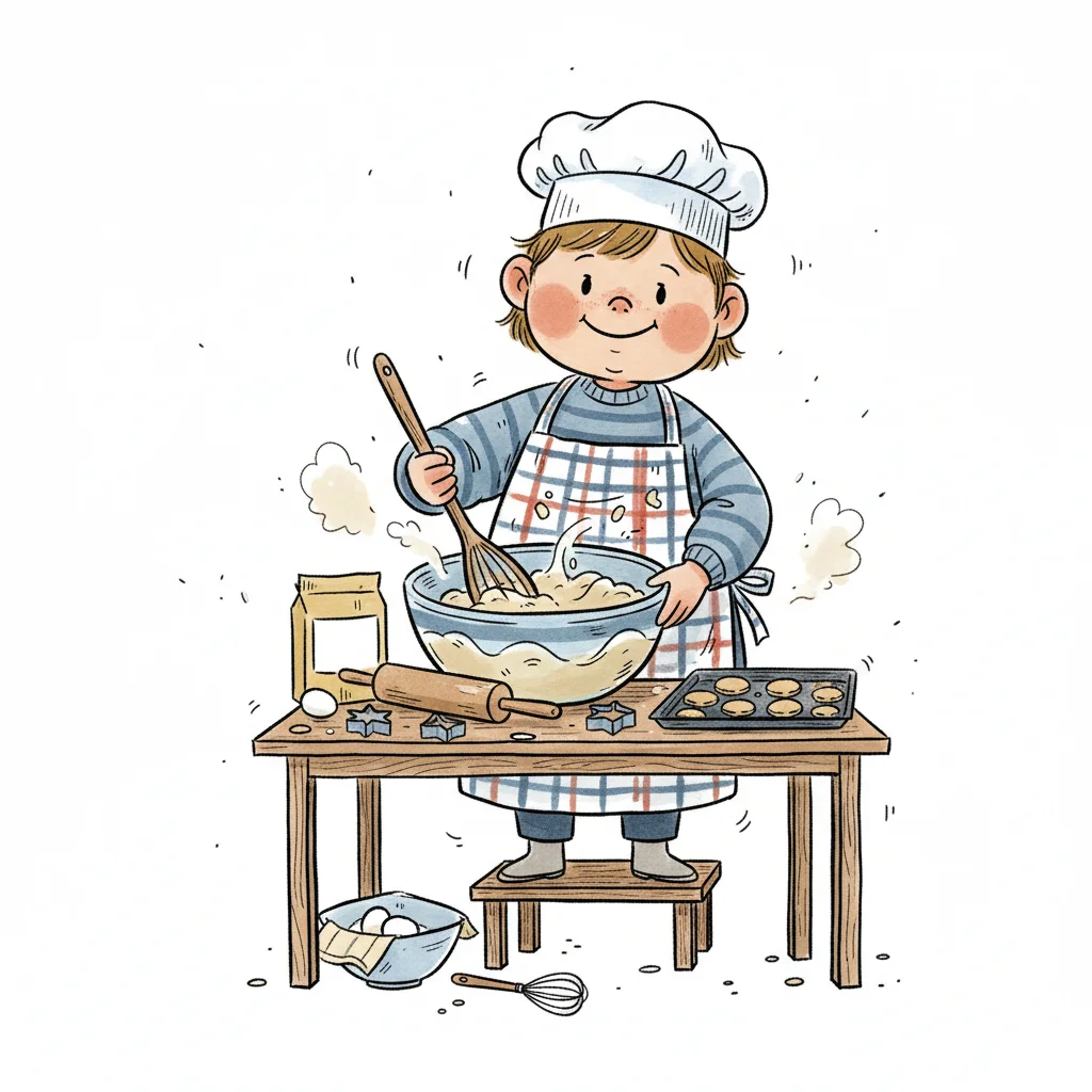 Bild zu backen