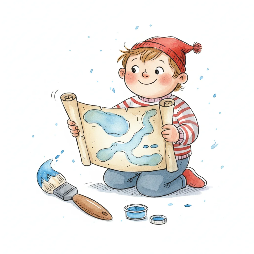 Bild zu blau