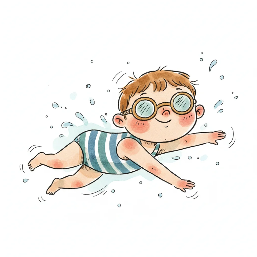 Bild zu schwimmen